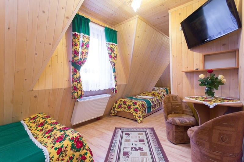villa Zakopane huoneet majoitus vuoret Tatra vuoristossa rentoutuminen Puolassa